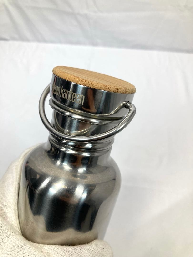 1613N9レ ②Klean Kanteen ステンレス水筒 バンブーキャップ