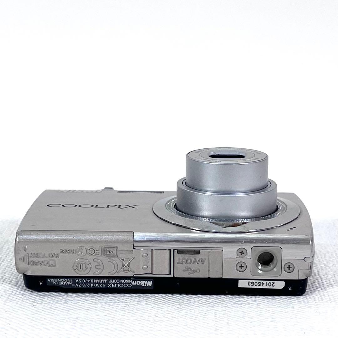 動作確認済 Nikon coolpix S230 バッテリー 充電器付き