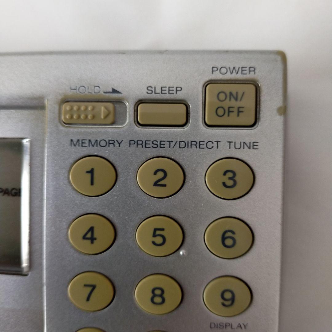 動作品　　SONY ICF-SW7600GR FM/AM/SW 短波ラジオ