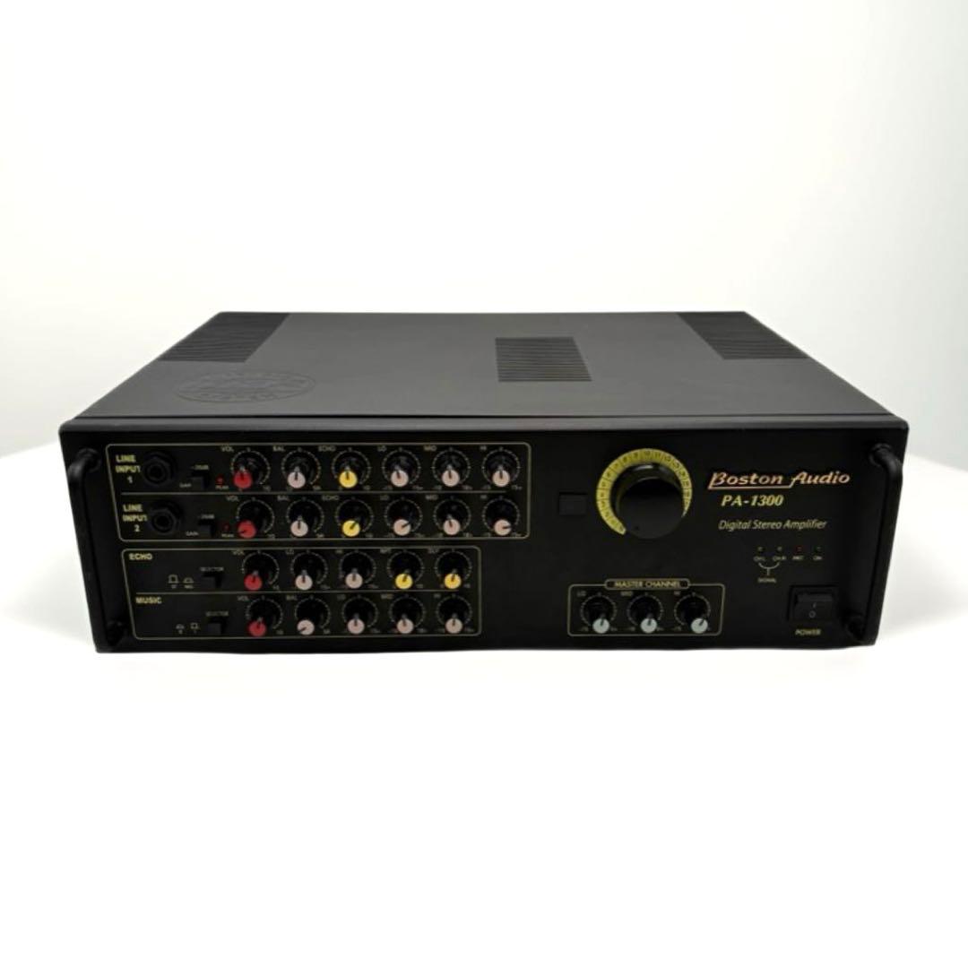 海外製✨Boston Audio カラオケアンプ PA-1300 動作未確認