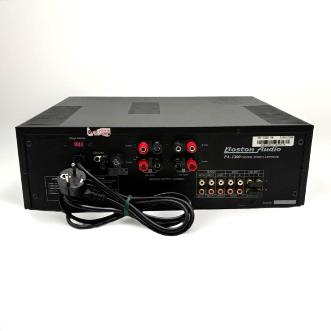 海外製✨Boston Audio カラオケアンプ PA-1300 動作未確認