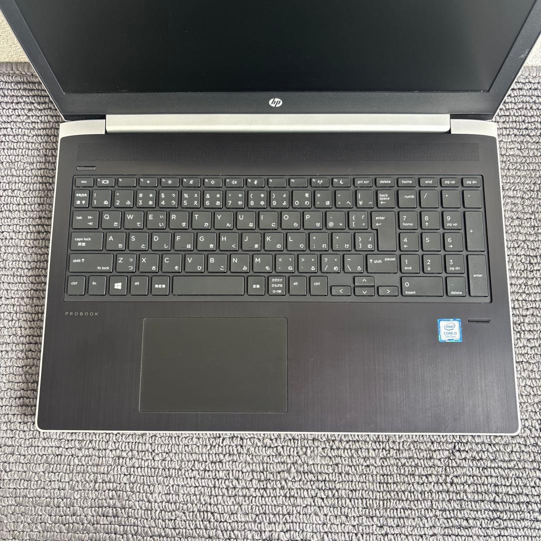 HP ProBook 450 G5 i3-7020U メモリ4GB 指紋認証