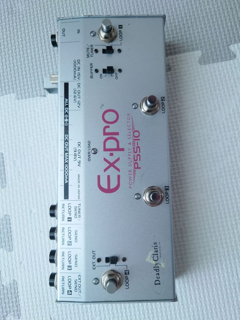 Ex pro PSS-10 セレクター Dcケーブル パッチケーブル 廃盤