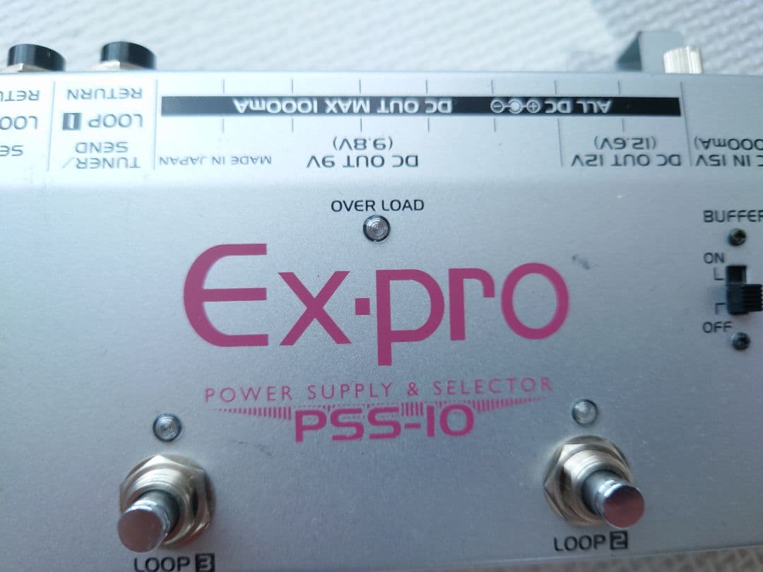 Ex pro PSS-10 セレクター Dcケーブル パッチケーブル 廃盤