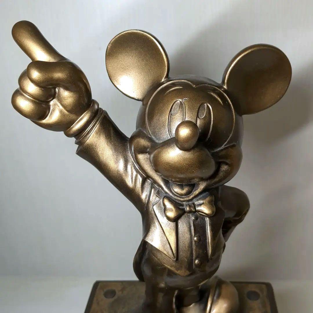 ディズニー ミッキーマウス ブロンズ　オルゴール 第一生命　非売品