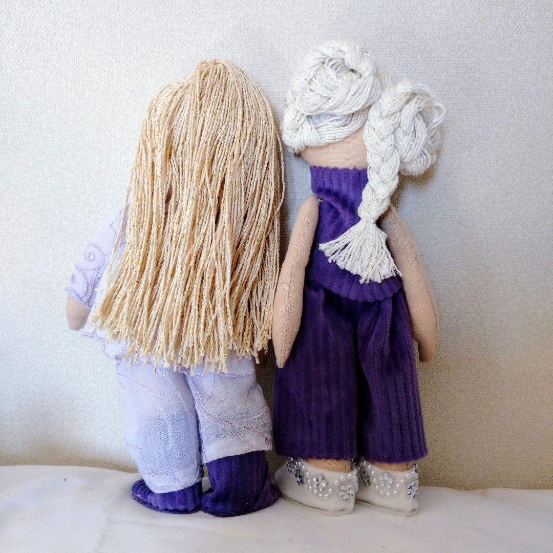 ハンドメイドお人形❤️2体セット