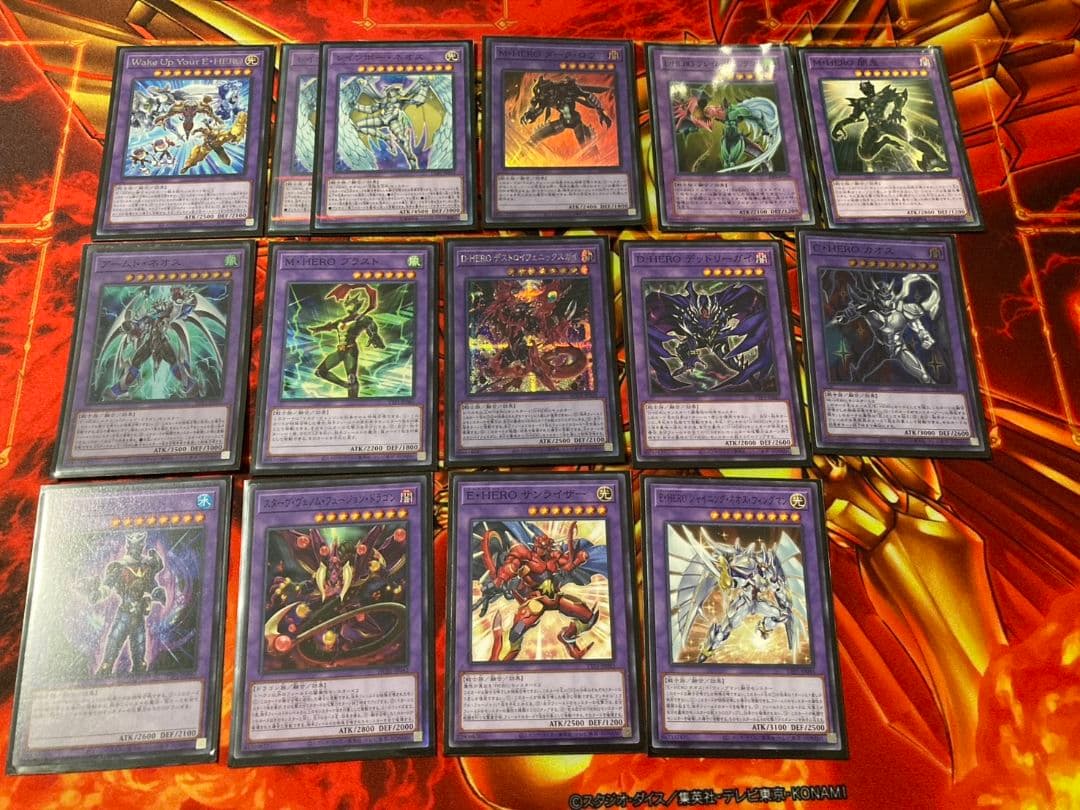 ネオス　デッキ　hero デッキ　dhero