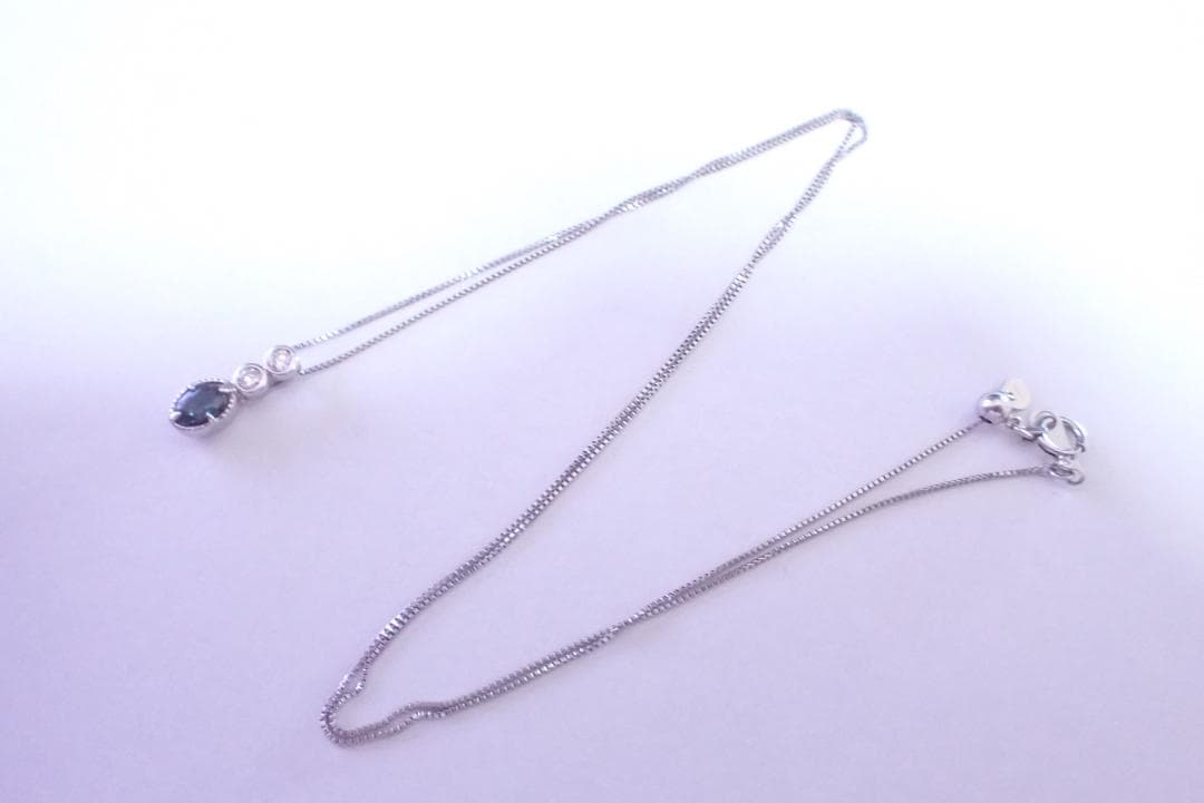 アレキサンドライト　ペンダントトップ　0.21ct　ダイヤ0.07ct