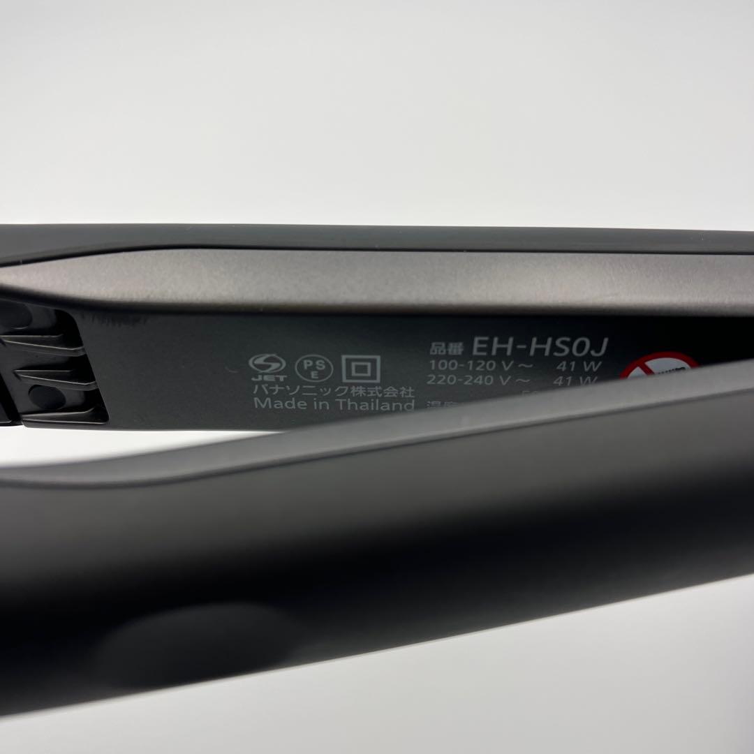 Panasonic パナソニック ヘアーアイロン EH-HS0J-K ブラック