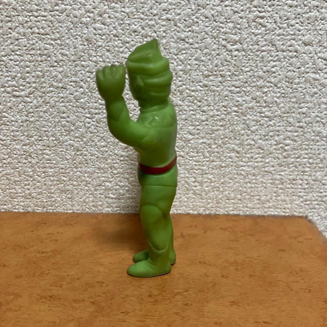 【当時物】トリプルファイター グリーンファイター フィギュア 昭和レトロ ソフビ