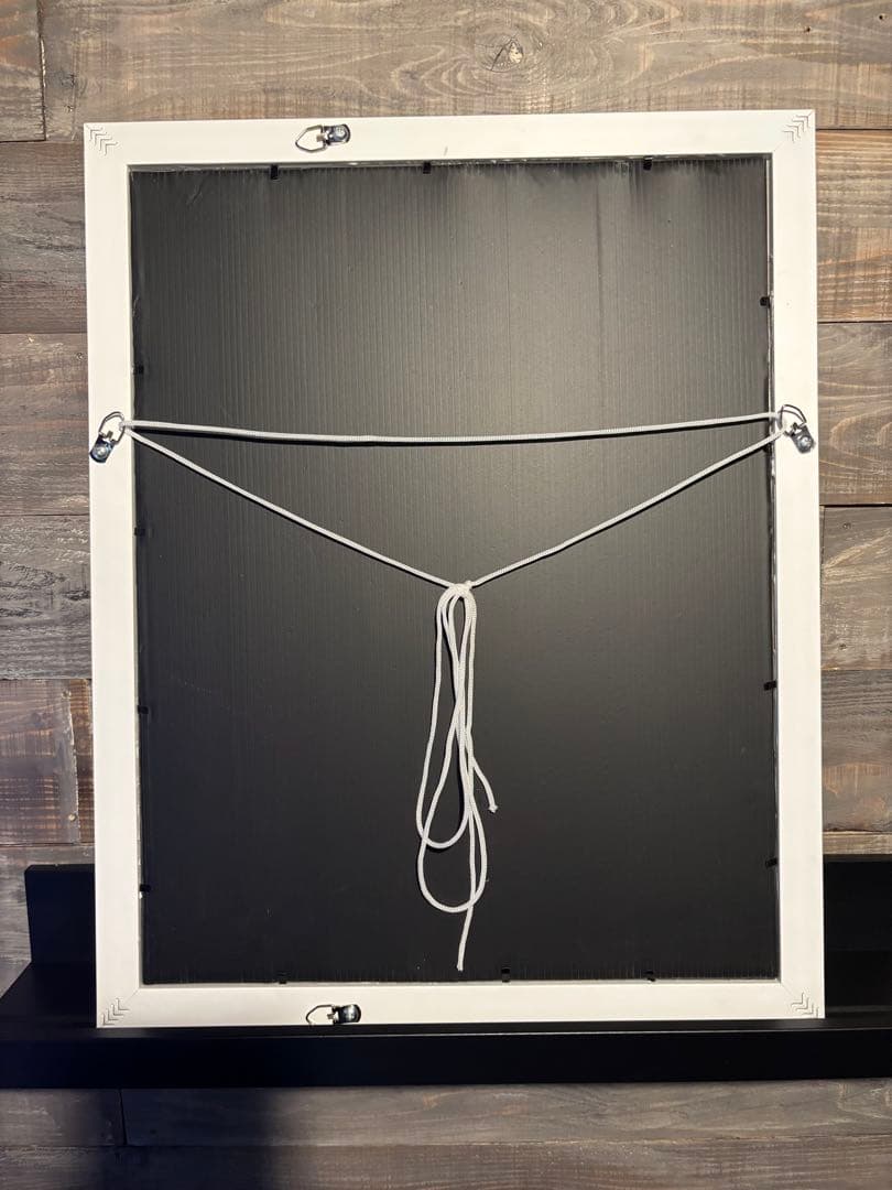 鏡彫刻　スカル口