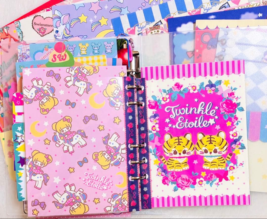 おすそ分けファイル　バイブルバインダー　大大大容量　スイマー　②