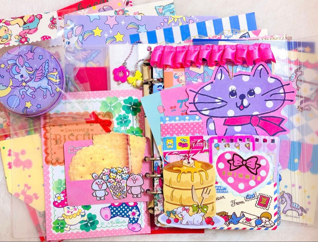 おすそ分けファイル　バイブルバインダー　大大大容量　スイマー　②