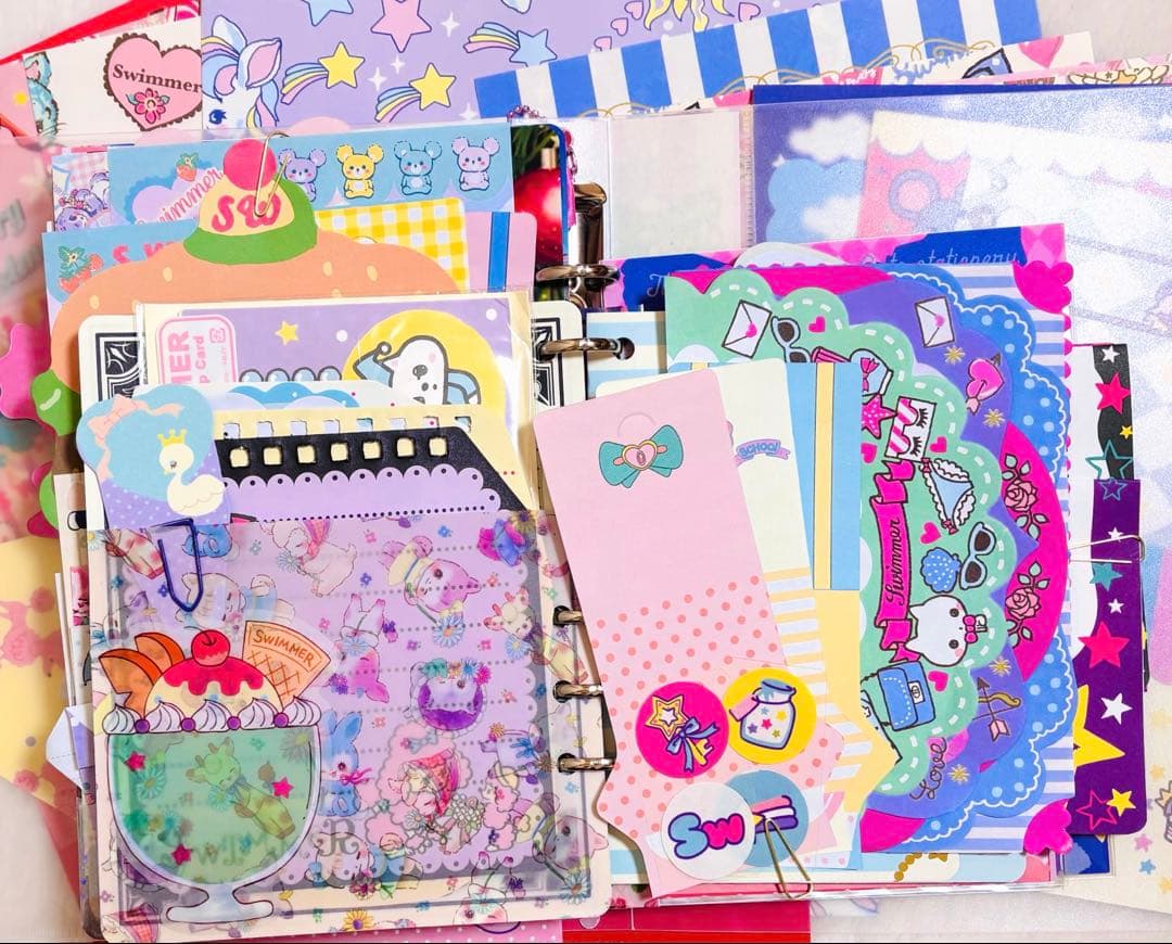 おすそ分けファイル　バイブルバインダー　大大大容量　スイマー　②