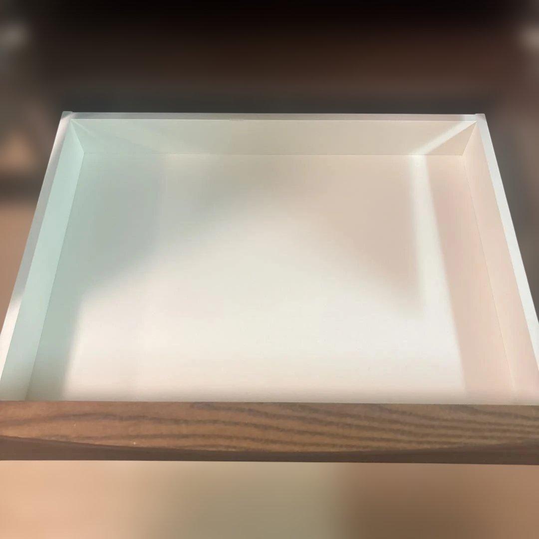 o*e様 大塚家具　食器棚 ガラス扉 3引き出し たのめる便込み