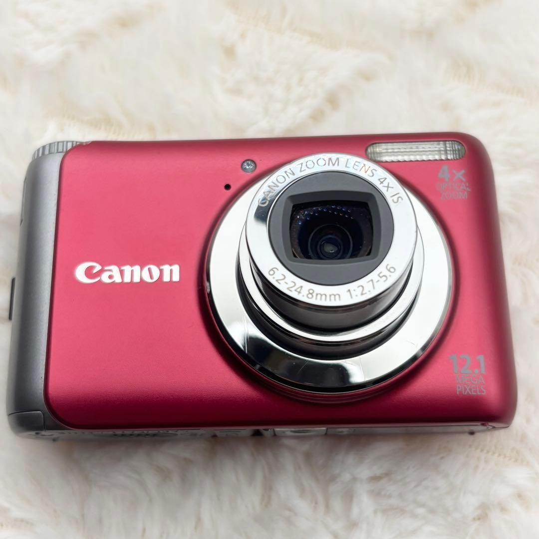 Canon PowerShot A3100is 美品 レッド