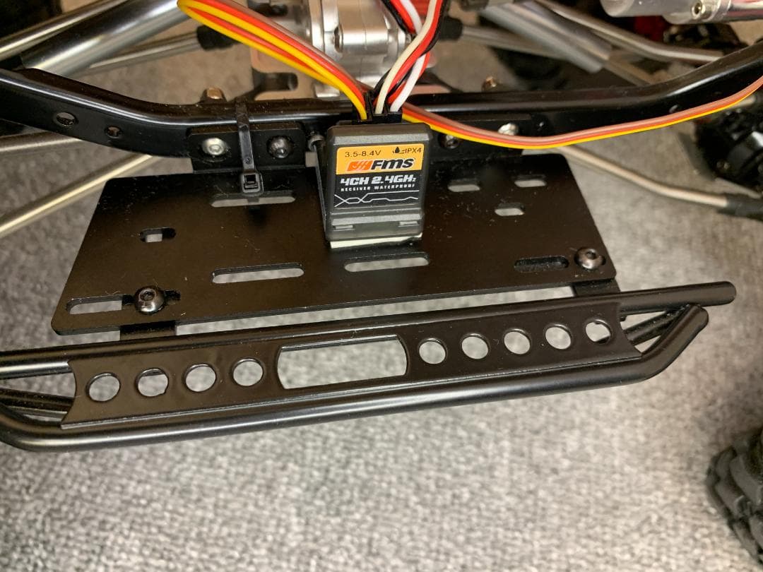 【はむウィリー】SCX10 フルメタル改 4リンク 35T ウインチ付