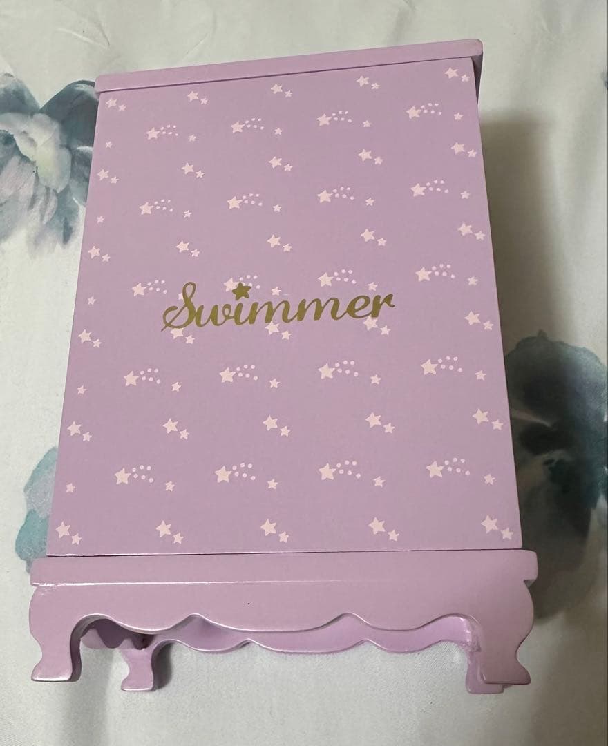 【美品】SWIMMER ドレッサー　チェスト　2点セット(ラベンダー)