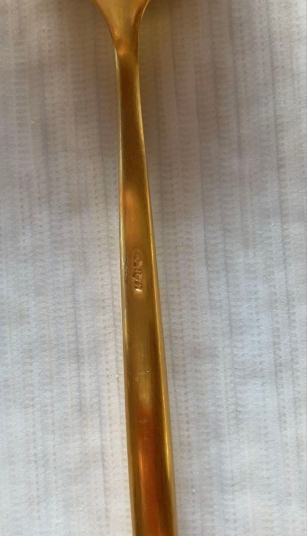 クチポール　ムーンマットゴールド　ディナースプーン・フォーク・ナイフ×4セット