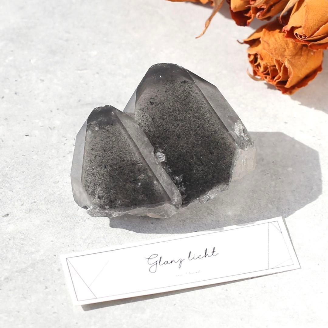 希少！ブラックレムリアンシード 天然石 水晶 鉱物 一点物 クォーツ