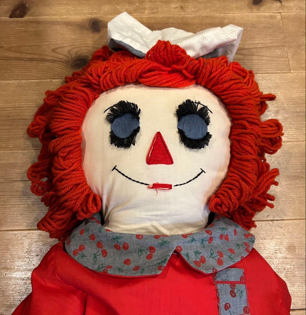 ぬいぐるみ 特大 ラガディ・アン&アンデ Raggedy Ann & Andy