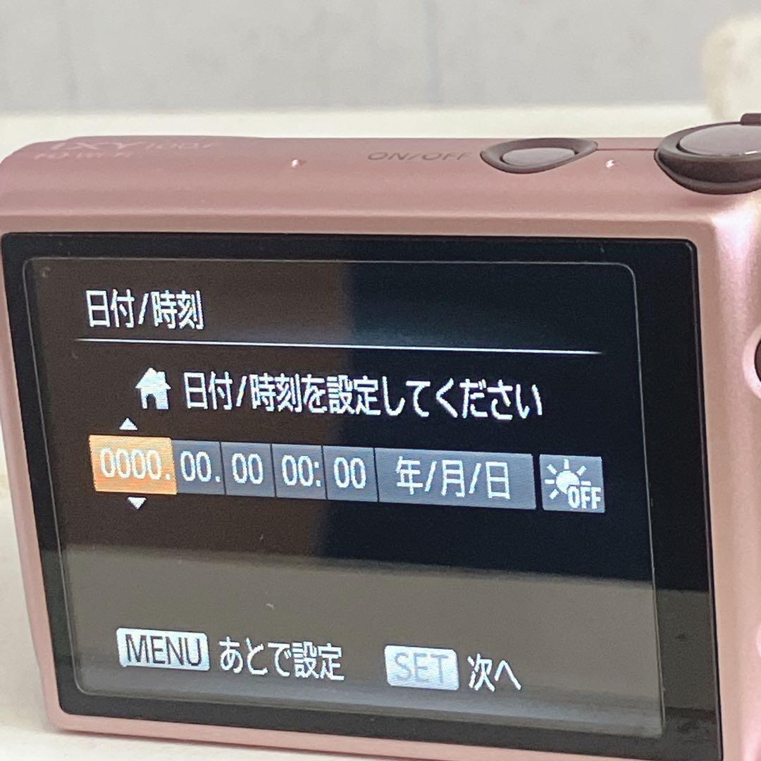 【現状品】Canon IXY100F ピンク コンパクトデジタルカメラ