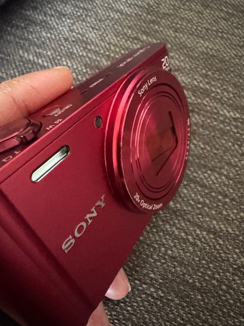 SONY Cyber-shot WX300 レッド　コンデジ