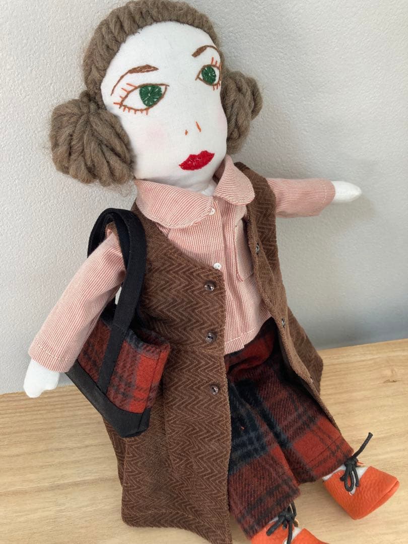 大人着せ替え布人形　ポレットちゃん風　コーディネート色々一式セット　ハンドメイド