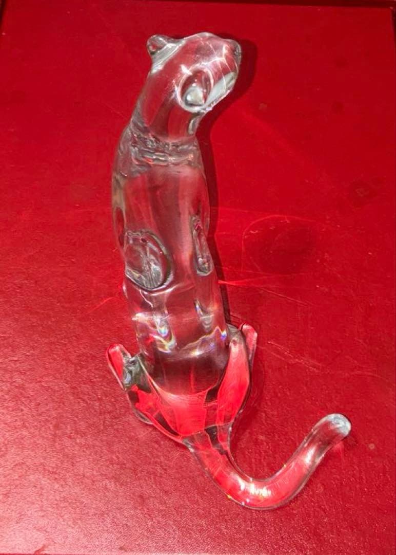 バカラ パンサー　フィギュリン　フィギュア　置物