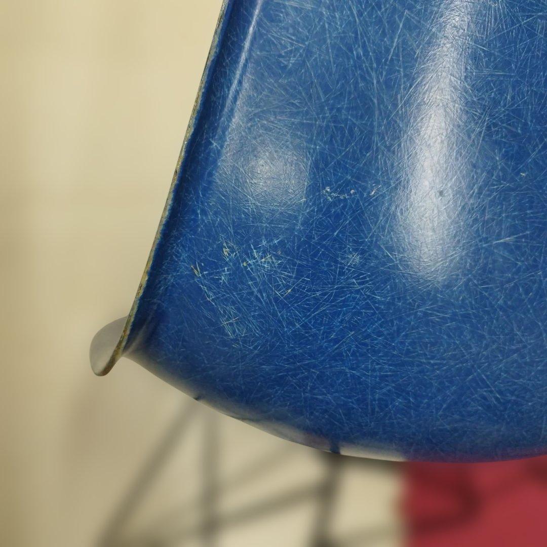 【60’】ヴィンテージ ハーマンミラー イームズ サイドシェルチェア ブルー