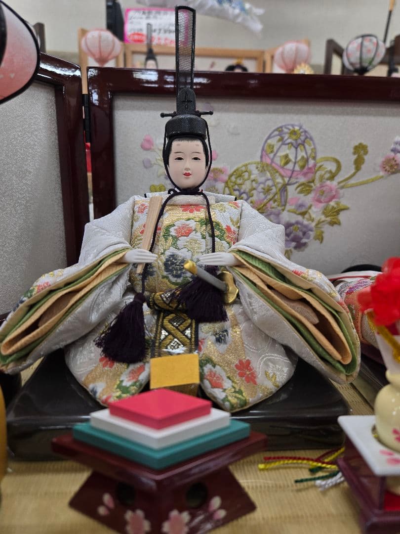 【一点限り】雛人形　収納飾り　8