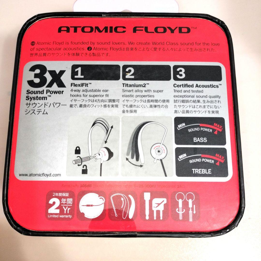 新品有線イヤホンAtomic Floyd SAF-EP-000003