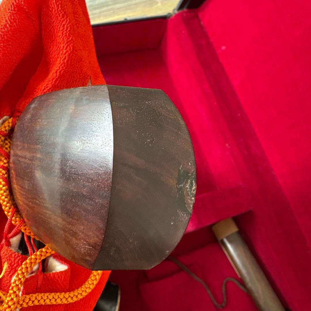 細棹三味線本体と専用三つ折りケース