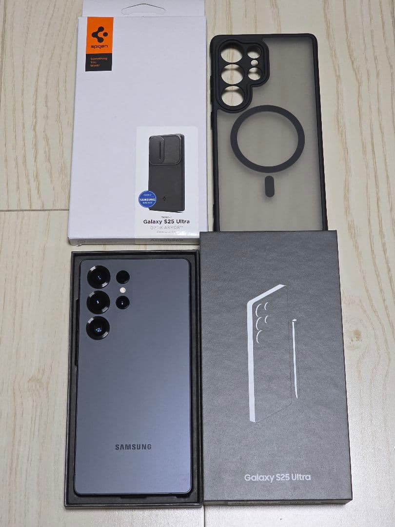 Galaxy S25 Ultra 256GB ジェットブラック極極極極極美品