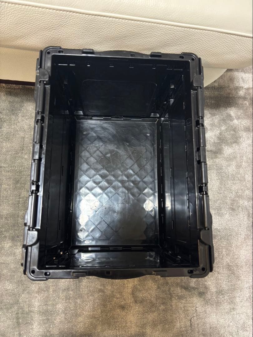 TOM'S コンテナボックス ブラック　収納ボックス