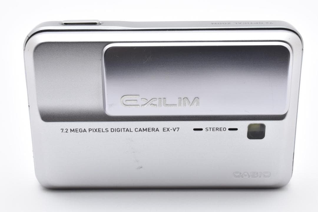 カシオ　CASIO EXILIM Hi-ZOOM EX-V7 シルバー