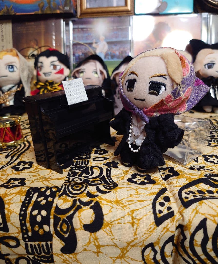 【クリームイエロー】♡バティック新品 ♡ガネーシャプリント Tシャツ Lサイズ