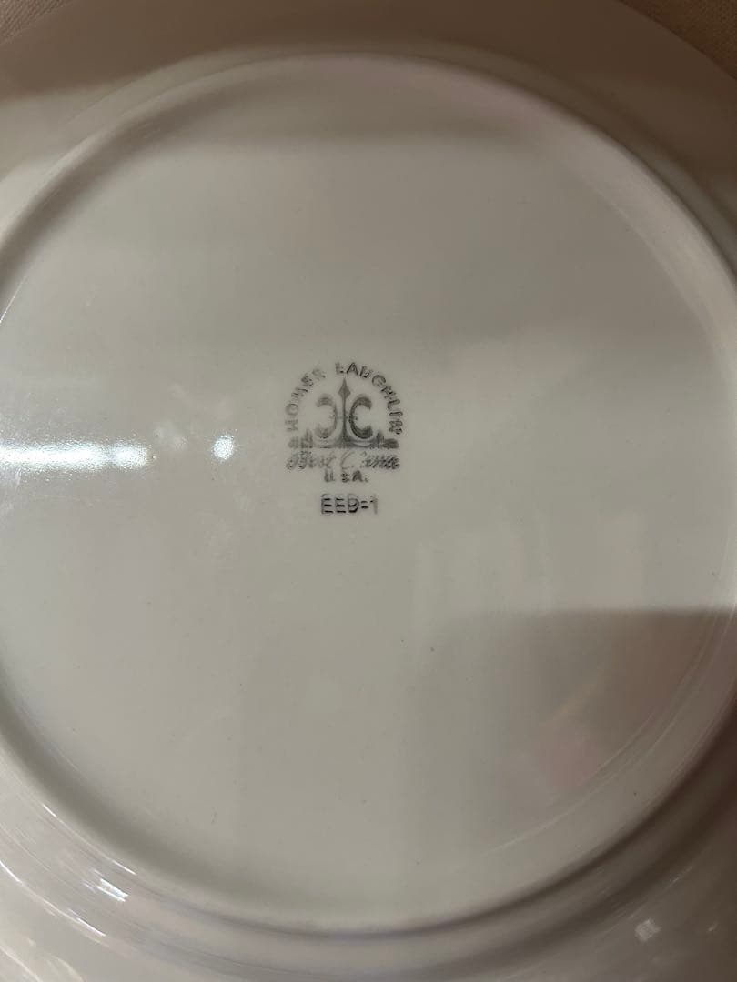 【USA】ヴィンテージダイナー大皿　刻印FFD-1・EED-1【2枚セット】