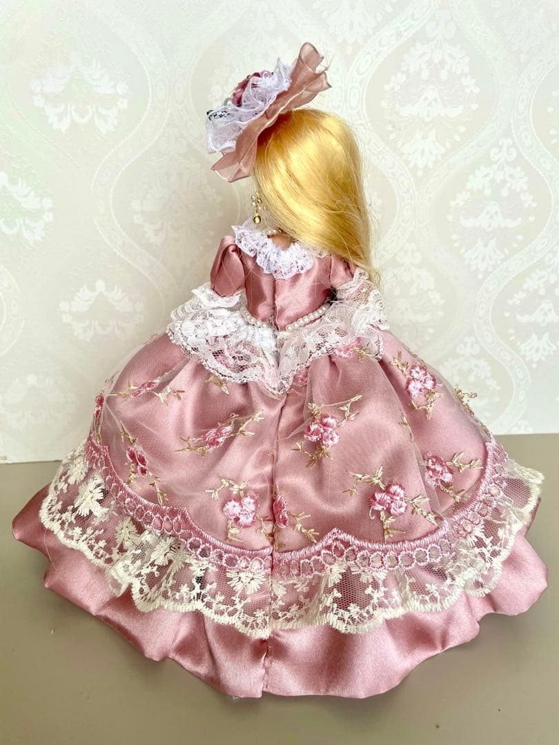 リカちゃん服　ドレス　ピンク　４点セット　ハンドメイド