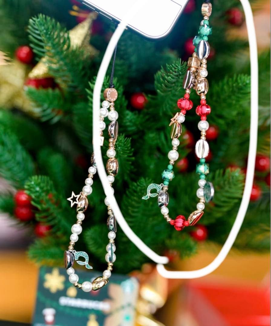 【新品未使用】 中国スタバ 会員限定 CASETiFYスマホストラップ