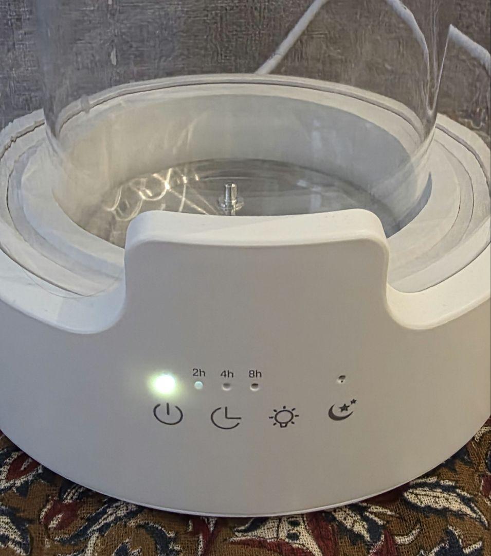 スチーム加湿器　3L　リモコン付き　2週間ほど使用品