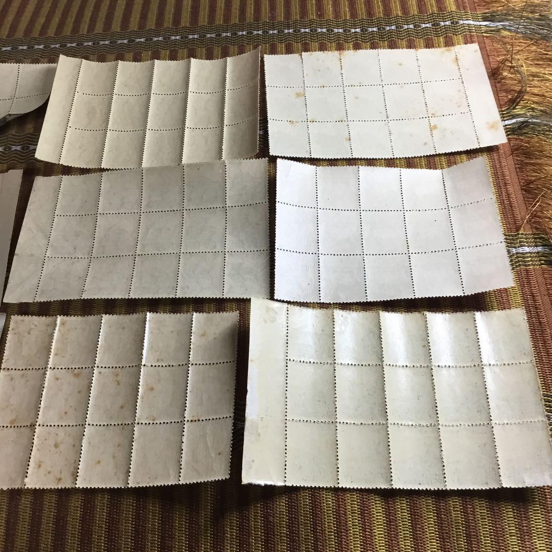 戦時中切手9種×15枚ブロック 裏糊ピカツヤ！航研機、旭日と飛燕、靖国神社等！