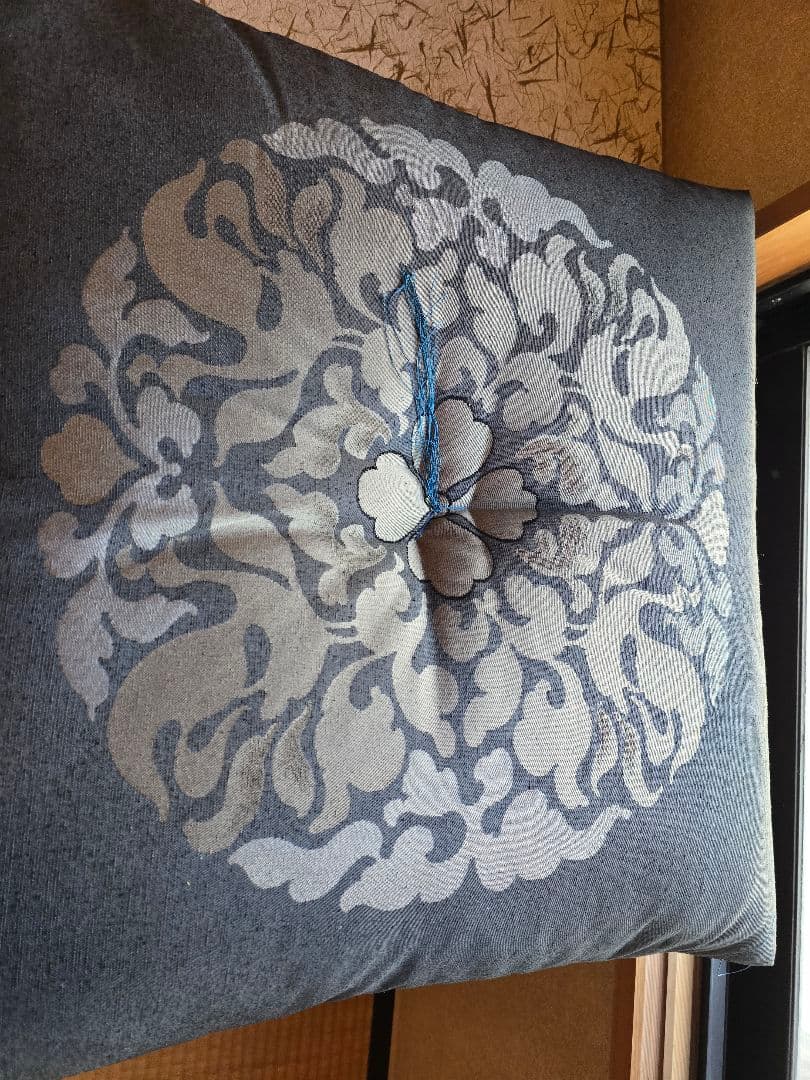 高級紬座布団５枚セット