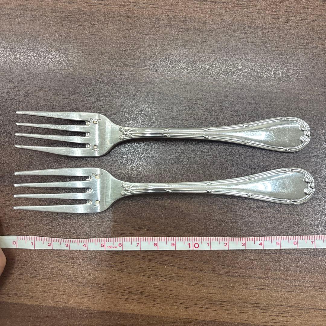 クリストフル リュバン フォーク 銀メッキ カトラリー