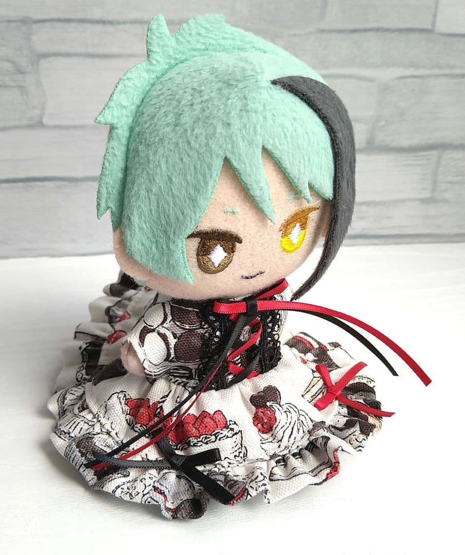 ぬい服　見本　モノトーンスイーツ柄　ご依頼は【オーダー受付画面】にて