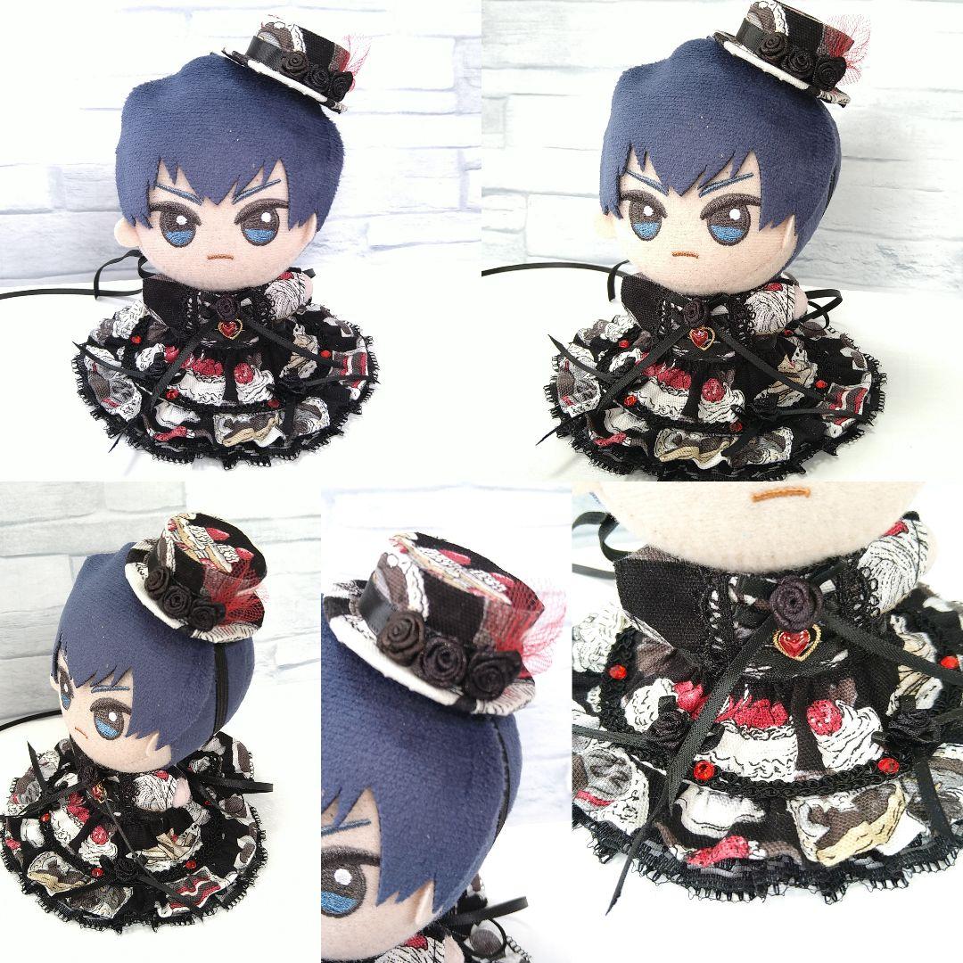 ぬい服　見本　モノトーンスイーツ柄　ご依頼は【オーダー受付画面】にて