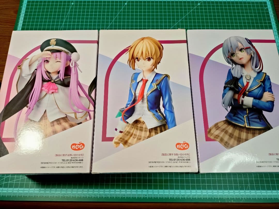 【未開封品】ヘブンバーンズレッド　プライズ フィギュア6体セット