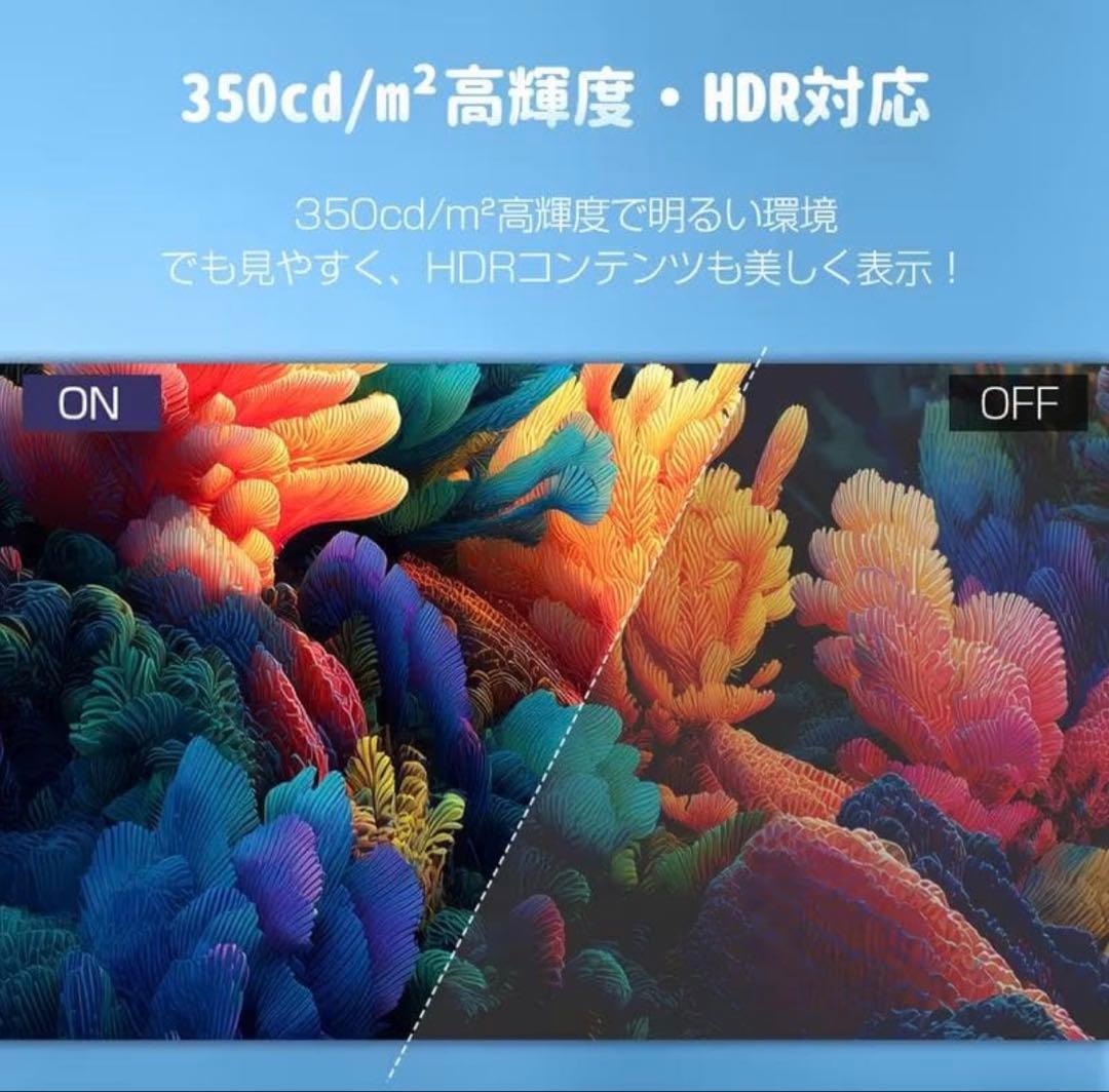 【新品未使用】COMRIZE 27インチ ゲーミングモニター 2560x1440