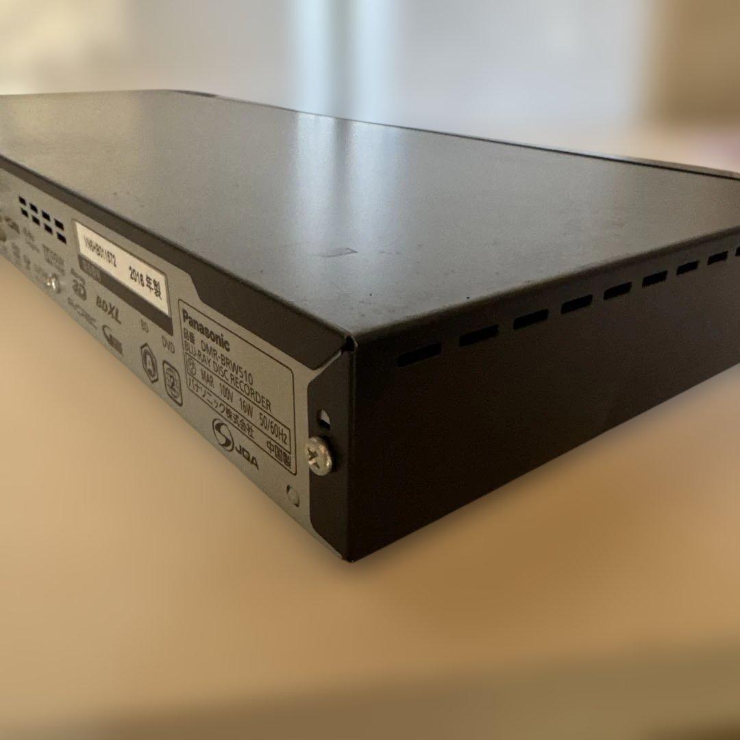 Panasonic ブルーレイレコーダー DMR-BRW510 リモコン付
