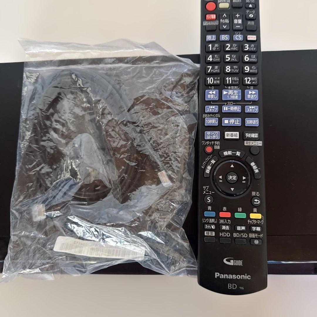 Panasonic ブルーレイレコーダー DMR-BRW510 リモコン付